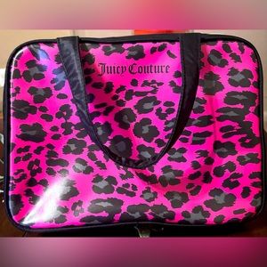 Used but nicely cared for Juicy Couture Makeup Bag.